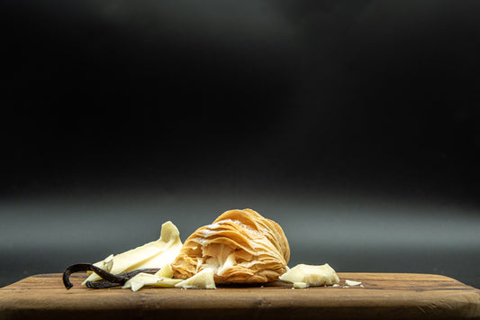 Aragostine I Blätterteigtaschen Vanillecreme