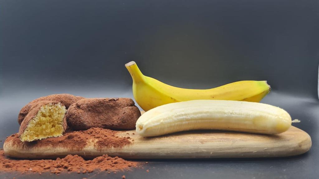 Pasta di Mandorla Cioccolato alla Banana I Mandelgebäck mit Schokolade und Banane
