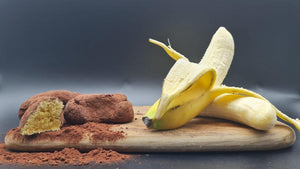 Pasta di Mandorla Cioccolato alla Banana I Mandelgebäck mit Schokolade und Banane